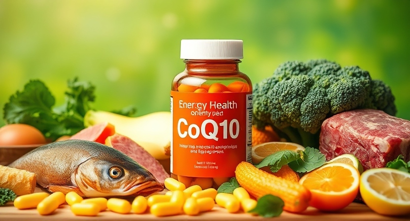 Coenzyme Q10 (CoQ10) as a powerful antioxidant and energy booster - Vitamins and Supplements to Support Gum Health