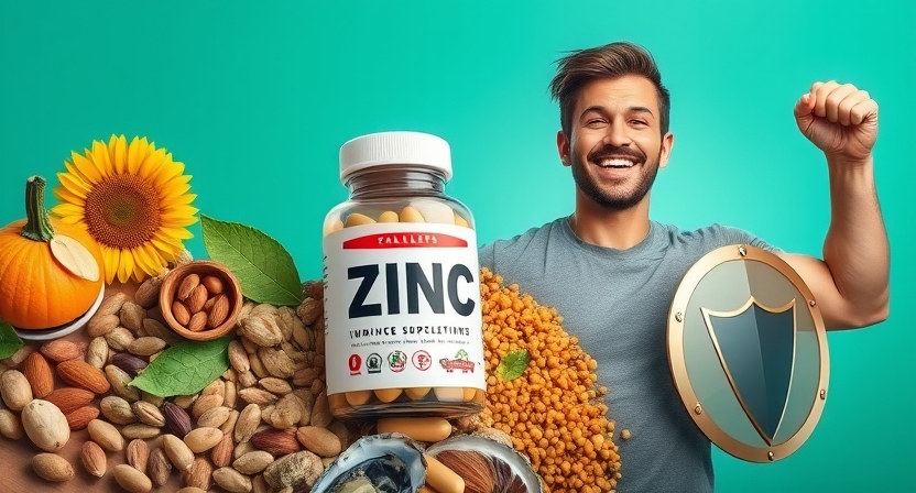 Zinc, such as nuts, seeds, shellfish, and legumes - Vitamins and Supplements to Support Gum Health and Prevent Gum Disease